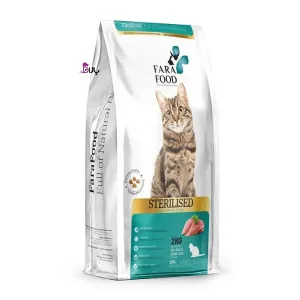 غذای گربه عقیم فرافود مرغ و برنج (10 کیلوگرم)