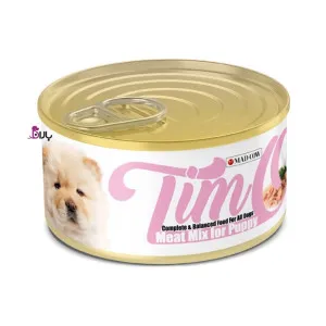 کنسرو توله سگ تیمو میکس (120 گرم)
