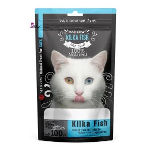 تشویقی گربه مدکاو ماهی کیلکا