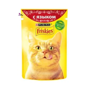 پوچ گربه فریسکیس زبان