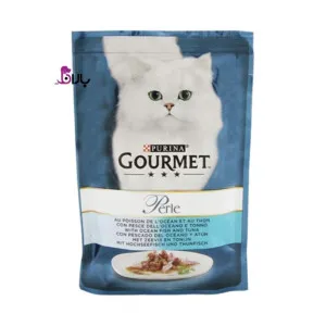 پوچ گربه گورمه پرله ماهی و تن ماهی