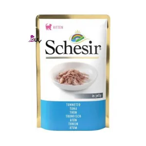 پوچ بچه گربه شسیر ماهی تن در ژله