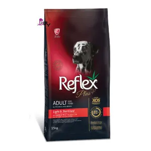 غذای سگ عقیم نژاد بزرگ و متوسط رفلکس پلاس (15 کیلوگرم)