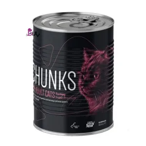 کنسرو گربه فیفورا چانک بوقلمون (400 گرم)