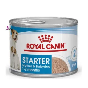کنسرو استارتر رویال کنین مخصوص توله سگ و مادر (195 گرم)