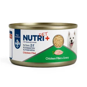 کنسرو سگ نوتری پلاس فیله مرغ نچرال (120 گرم)