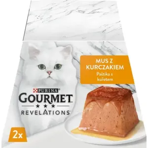 دسر گربه گورمه موس مرغ در سس  2 عددی