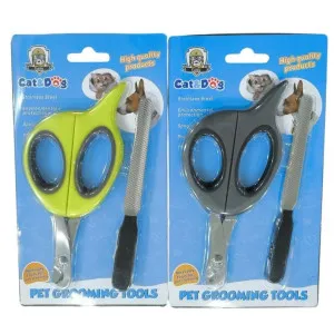 ناخن گیر قیچی شکل سگ و گربه با سوهان