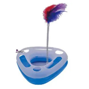 اسباب بازی گربه یونیک طرح سه گوش پلاستيکی