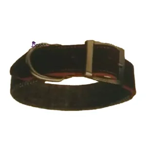 قلاده چرم و پارچه پتی کر سایز M