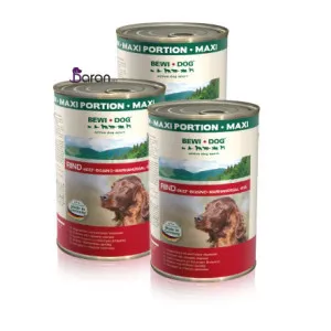 کنسرو سگ بوی داگ گوشت تکه‌ای بره (1/2 کیلوگرم)