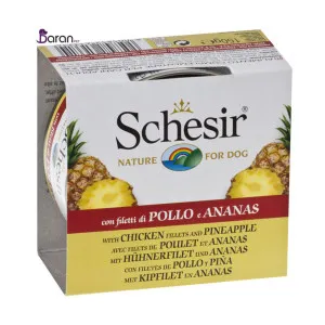 کنسرو شسیر فیله مرغ و آناناس (75 گرم)