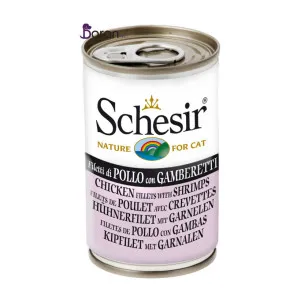 کنسرو شسیر فیله مرغ و شاهمیگو (140 گرم)