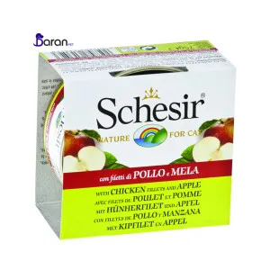 کنسرو شسیر فیله مرغ و سیب (75 گرم)