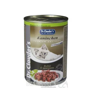 کنسرو گربه دکتر کلادرز خرگوش (415 گرم)