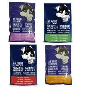 پوچ گربه فلیکس مولتی پک گوشت (18 عددی)