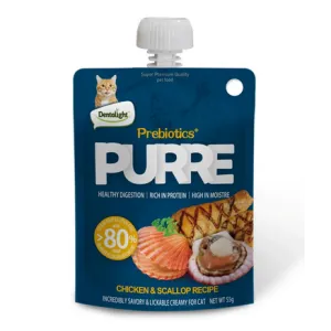 پودینگ گربه دنتالایت مرغ و صدف