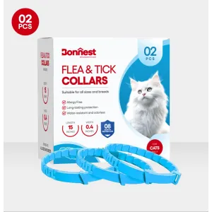قلاده ضد کک و کنه گربه بونست 2 عددی - آبی