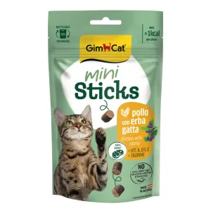 تشویقی گربه جیم کت مینی استیک مرغ و کت نیپ