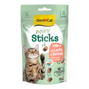 تشویقی گربه جیم کت مینی استیک سالمون و کینوا