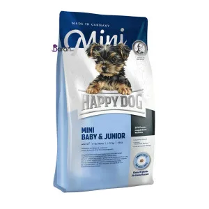 غذای توله و سگ جوان نژاد کوچک هپی داگ (8 کیلوگرم)