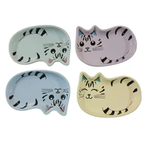 ظرف کنسروخوری سرامیکی گربه