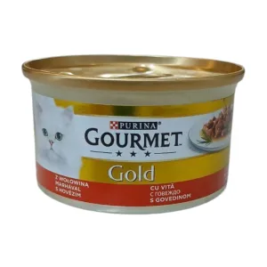 کنسرو گربه گورمه گلد چانک بیف گوشت گاو