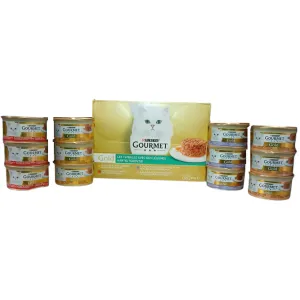 گورمه گلد پک اورجینال 12 عددی چهار طعم ویژه چانک