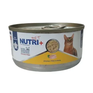 کنسرو گربه فیله مرغ نچرال نوتری پلاس (120 گرم)