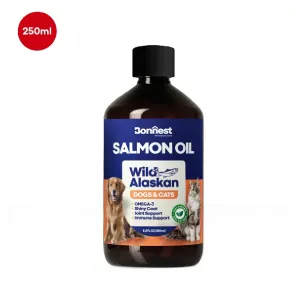 روغن ماهی سالمون مخصوص سگ و گربه بونست (250 میل)