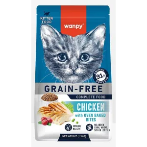 غذای خشک بچه گربه ونپی مرغ (1/5 کیلوگرم)