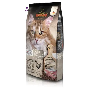 غذای بدون غلات گربه لئوناردو مخصوص سلامت دهان و دندان (7/5 کیلوگرم)