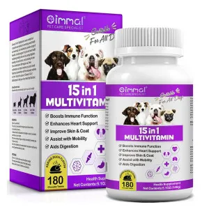 قرص مولتی ویتامین سگ اویمال (180 عددی)