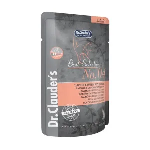 پوچ گربه دکتر کلادرز سالمون و مرغ همراه با کینووا