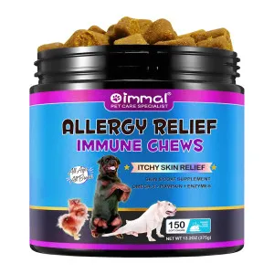 مکمل و تشویقی ضد آلرژی و تقویت ایمنی سگ اویمال