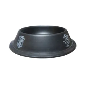 ظرف فلزی لعابدار رنگی PetoPet سایز M