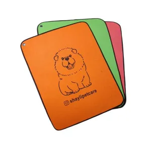 پد زیرانداز قابل شستشو مناسب سگ و گربه و جوندگان طرح چاوچاو