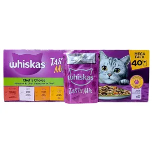 پوچ گربه ویسکاس سالمون و هویج