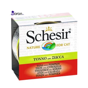 کنسرو شسیر ماهی تن و کدو تنبل (70 گرم)