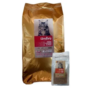 غذای خشک گربه اومرو با سمپل و ضمانت (10کیلو + 200گرم سمپل)