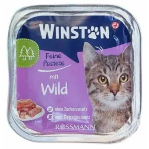 ووم گربه وینستون گوشت شکار