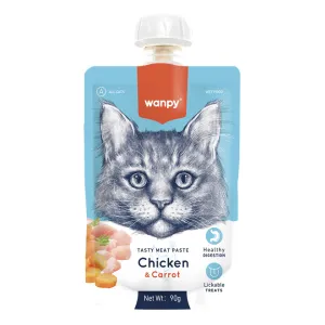 پودینگ مرغ و هویچ ونپی مخصوص گربه