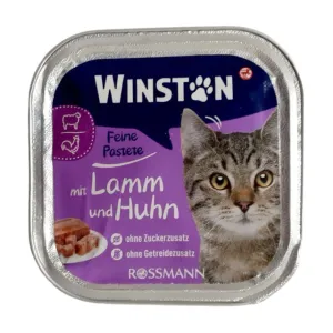 ووم گربه وینستون مرغ و بره