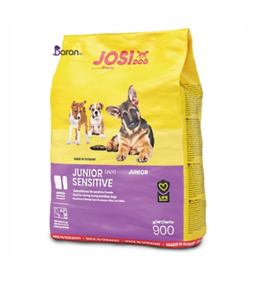 غذای توله سگ حساس و بدغذا سنسی جونیور جوسرا (900 گرم)