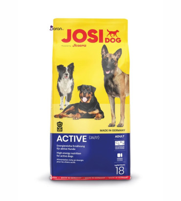 غذای سگ با فعالیت بالا جوسرا جوسی داگ اکتیو (18 کیلوگرم)