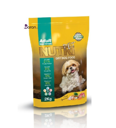 غذای سگ نژاد کوچک نوتری پت با پروتئین 21٪ (2 کیلوگرم)
