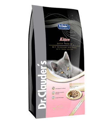 غذای خشک گربه دکتر کلادرز مخصوص بچه گربه حاوی گوشت مرغ :: Dr.Clauder's Cat Kitten