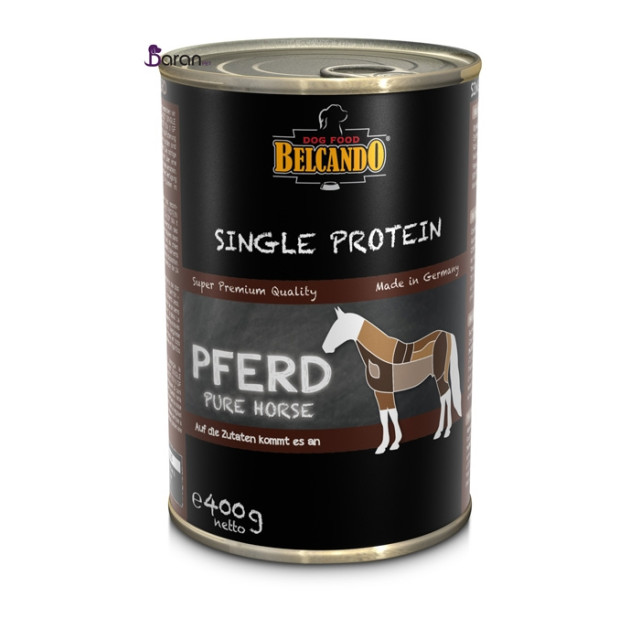 کنسرو سگ بلکاندو حاوی گوشت خالص اسب :: Belcando Single Protein Horse