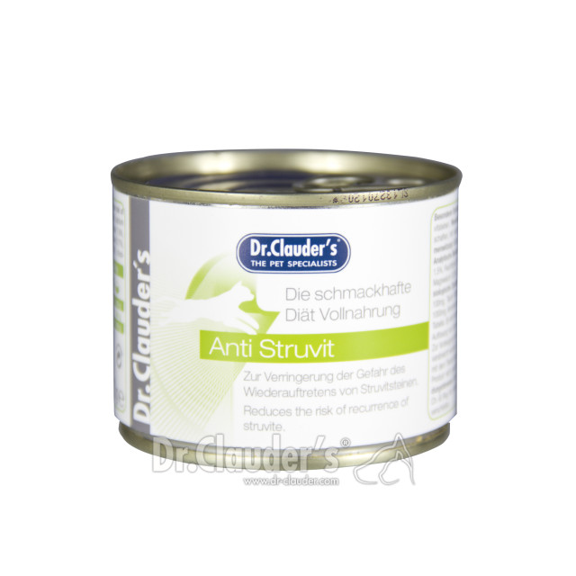 کنسرو گربه دکتر کلادرز با خاصیت سنگ شکنی و جلوگیری از تشکیل سنگ :: Dr. Clauder's Anti Struvit