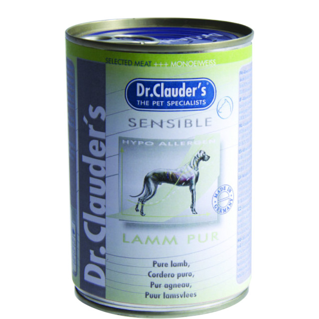 کنسرو سگ دکتر کلادرز حاوی گوشت خالص بره :: Dr. Clauder's Sensible Pure Lamb